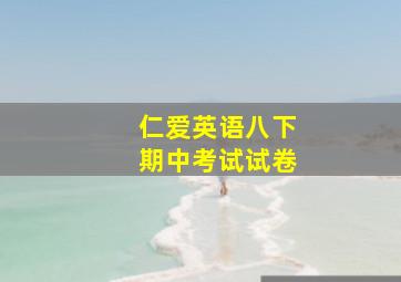 仁爱英语八下期中考试试卷