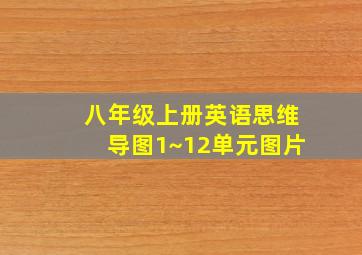 八年级上册英语思维导图1~12单元图片