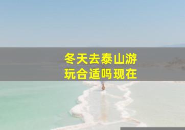 冬天去泰山游玩合适吗现在