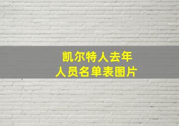 凯尔特人去年人员名单表图片