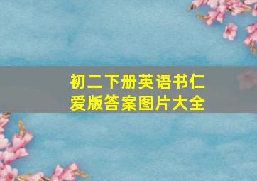 初二下册英语书仁爱版答案图片大全