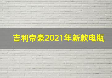 吉利帝豪2021年新款电瓶