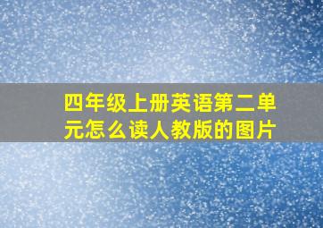 四年级上册英语第二单元怎么读人教版的图片