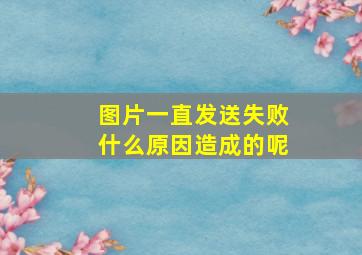 图片一直发送失败什么原因造成的呢