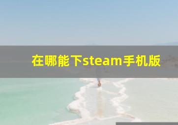 在哪能下steam手机版