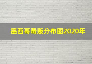 墨西哥毒贩分布图2020年