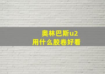 奥林巴斯u2用什么胶卷好看