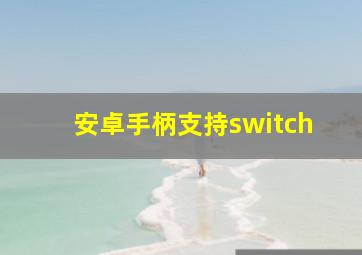 安卓手柄支持switch