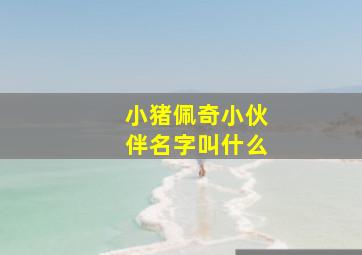 小猪佩奇小伙伴名字叫什么