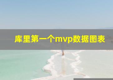 库里第一个mvp数据图表