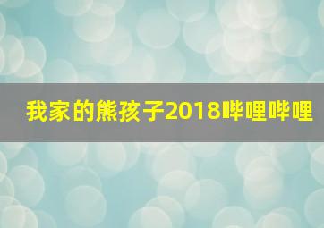 我家的熊孩子2018哔哩哔哩