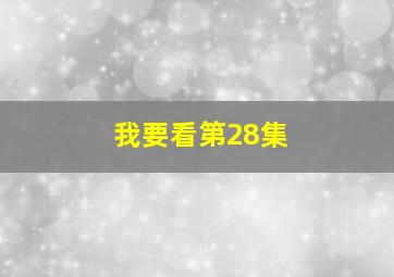 我要看第28集