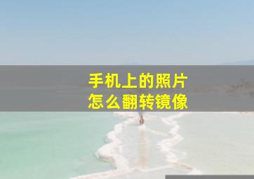 手机上的照片怎么翻转镜像