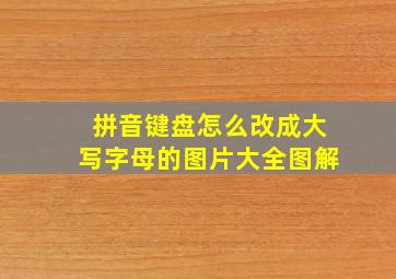 拼音键盘怎么改成大写字母的图片大全图解