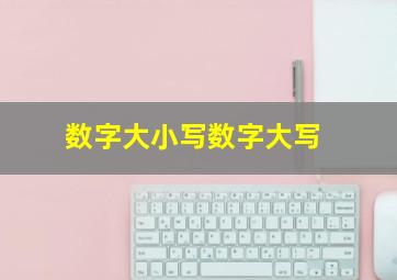 数字大小写数字大写