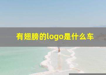 有翅膀的logo是什么车