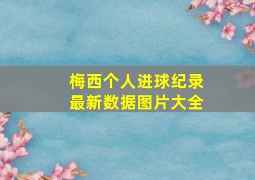 梅西个人进球纪录最新数据图片大全