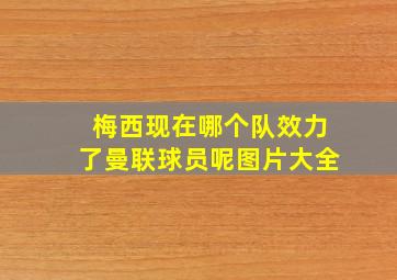 梅西现在哪个队效力了曼联球员呢图片大全