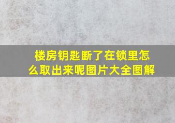 楼房钥匙断了在锁里怎么取出来呢图片大全图解