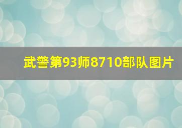 武警第93师8710部队图片