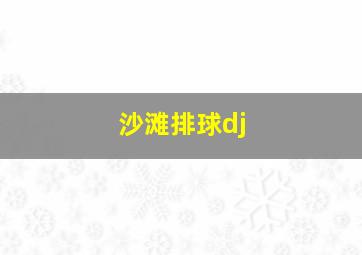 沙滩排球dj