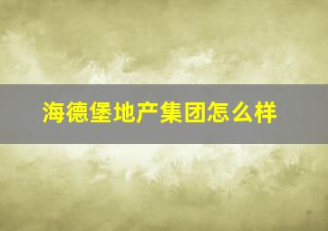 海德堡地产集团怎么样