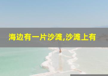 海边有一片沙滩,沙滩上有