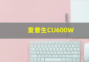 爱普生CU600W