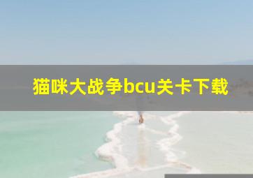 猫咪大战争bcu关卡下载