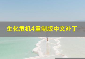 生化危机4重制版中文补丁