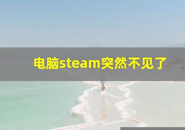 电脑steam突然不见了