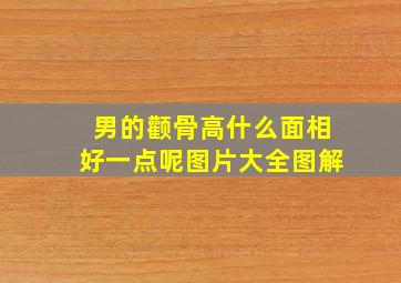 男的颧骨高什么面相好一点呢图片大全图解