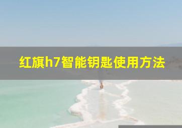 红旗h7智能钥匙使用方法