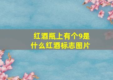 红酒瓶上有个9是什么红酒标志图片