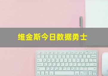 维金斯今日数据勇士