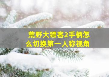 荒野大镖客2手柄怎么切换第一人称视角