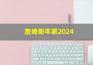 詹姆斯年薪2024