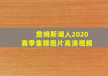 詹姆斯湖人2020赛季集锦图片高清视频