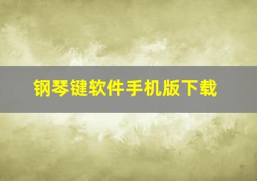 钢琴键软件手机版下载