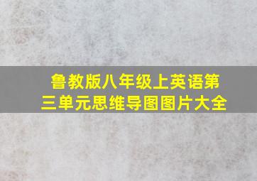 鲁教版八年级上英语第三单元思维导图图片大全